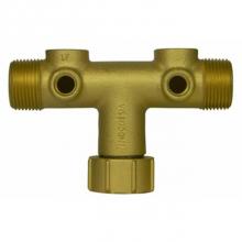 AY McDonald 5424-391 - 72045T 1X3 1/2 TANK TEE-2 HOLE-FNPT-NL