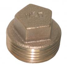 AY McDonald 4511-201 - 5607BP 1 BRASS PENTAGON PLUG