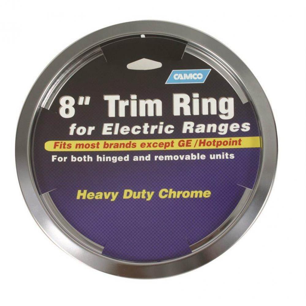 Trim Ring Universal 8'' Chrome Electric