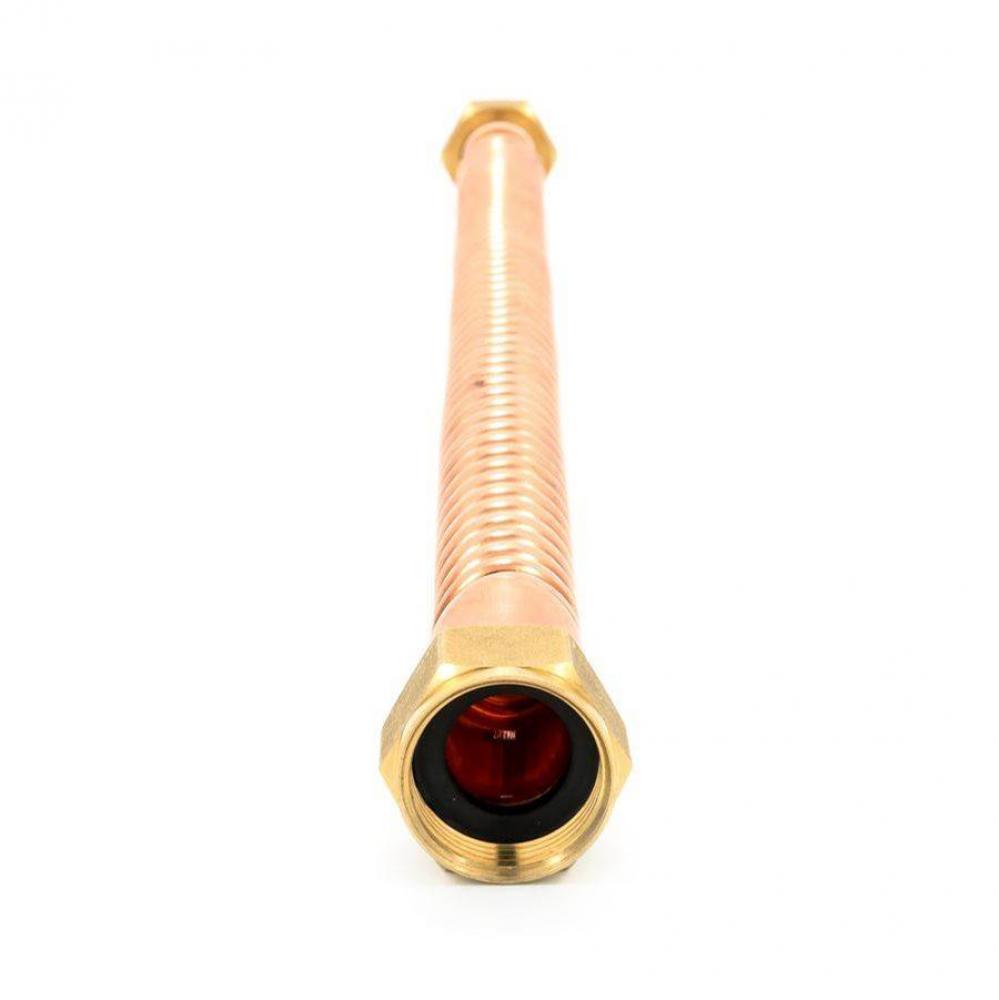 Water Connector 15'' Flex Copper 3/4'' FIP x 3/4'' FIP