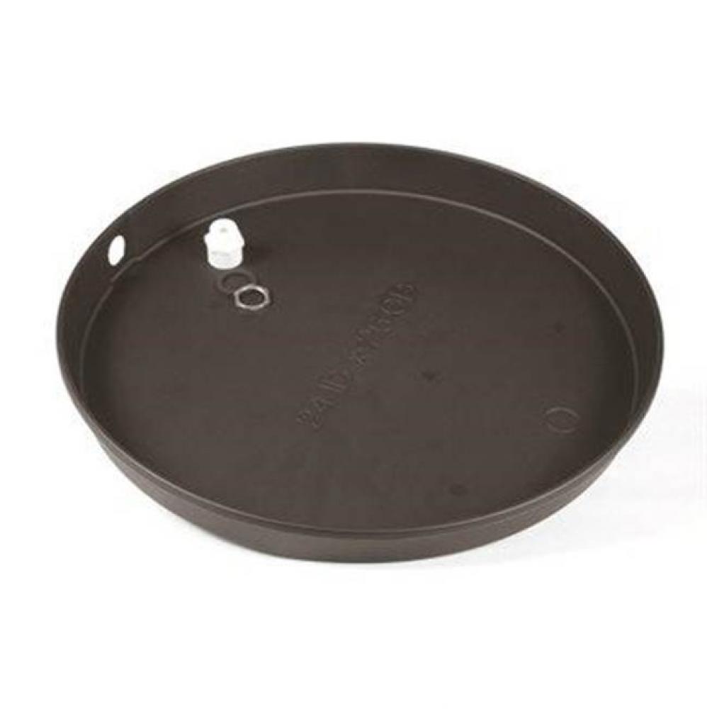 22'' ID Plastic W/H Drain Pan PVC Fitting