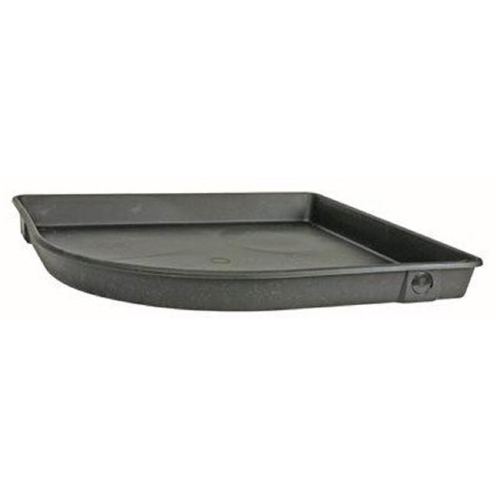 24'' Plastic Corner W/H Drain Pan PVC Fitting