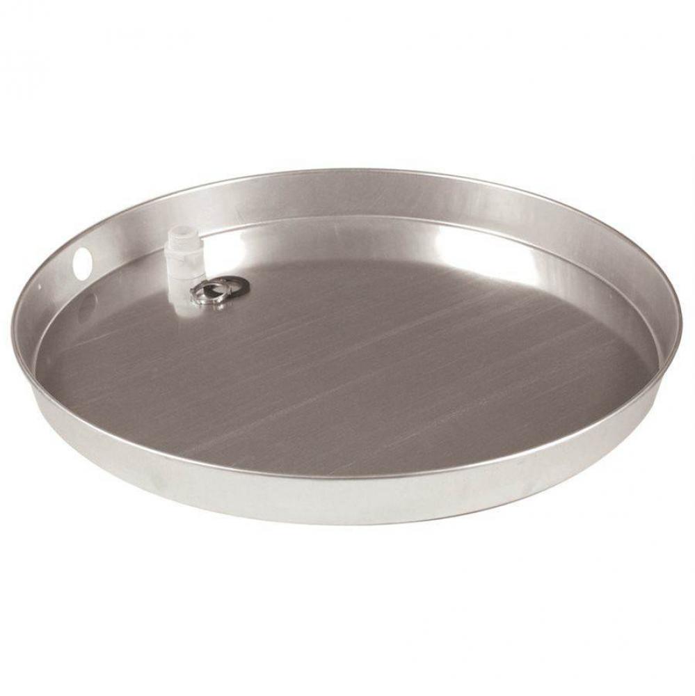 20'' ID Aluminum W/H Drain Pan PVC Fitting