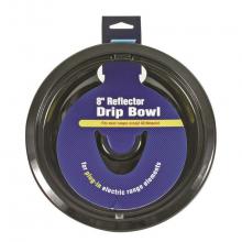 Camco 00513 - Drip Bowl Universal 8'' Black Porcelain Electric