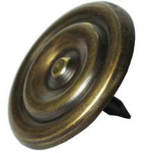 Gado Gado HCL1146 - Medium round double ring brass clavo