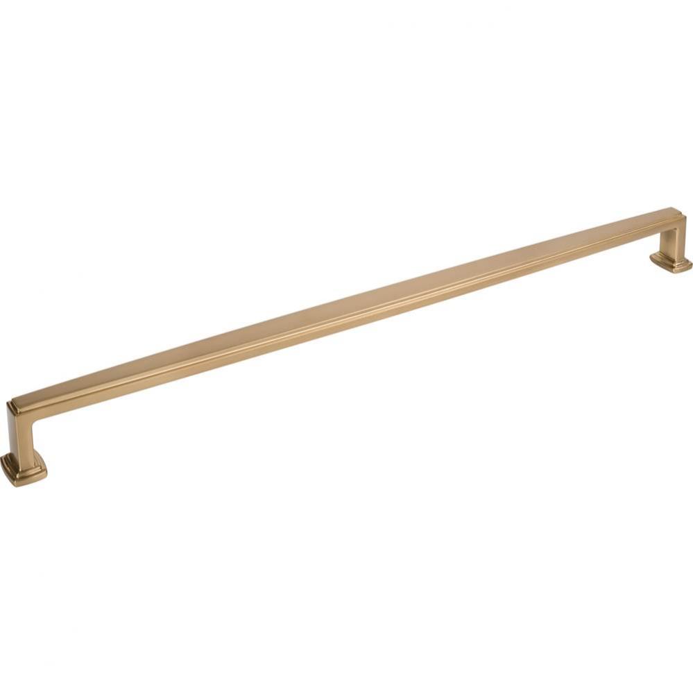 18'' Center-to-Center Satin Bronze Richard Appliance Handle