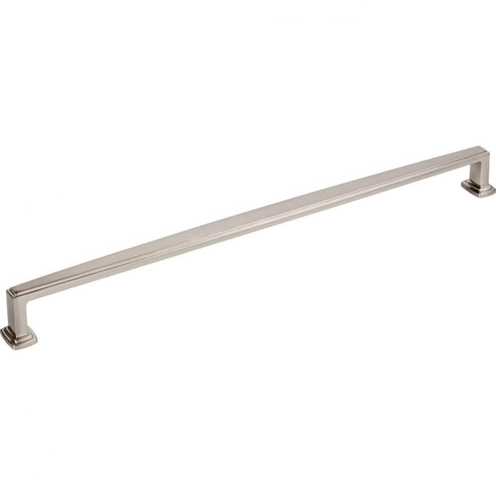 305 mm Center-to-Center Satin Nickel Richard Cabinet Pull
