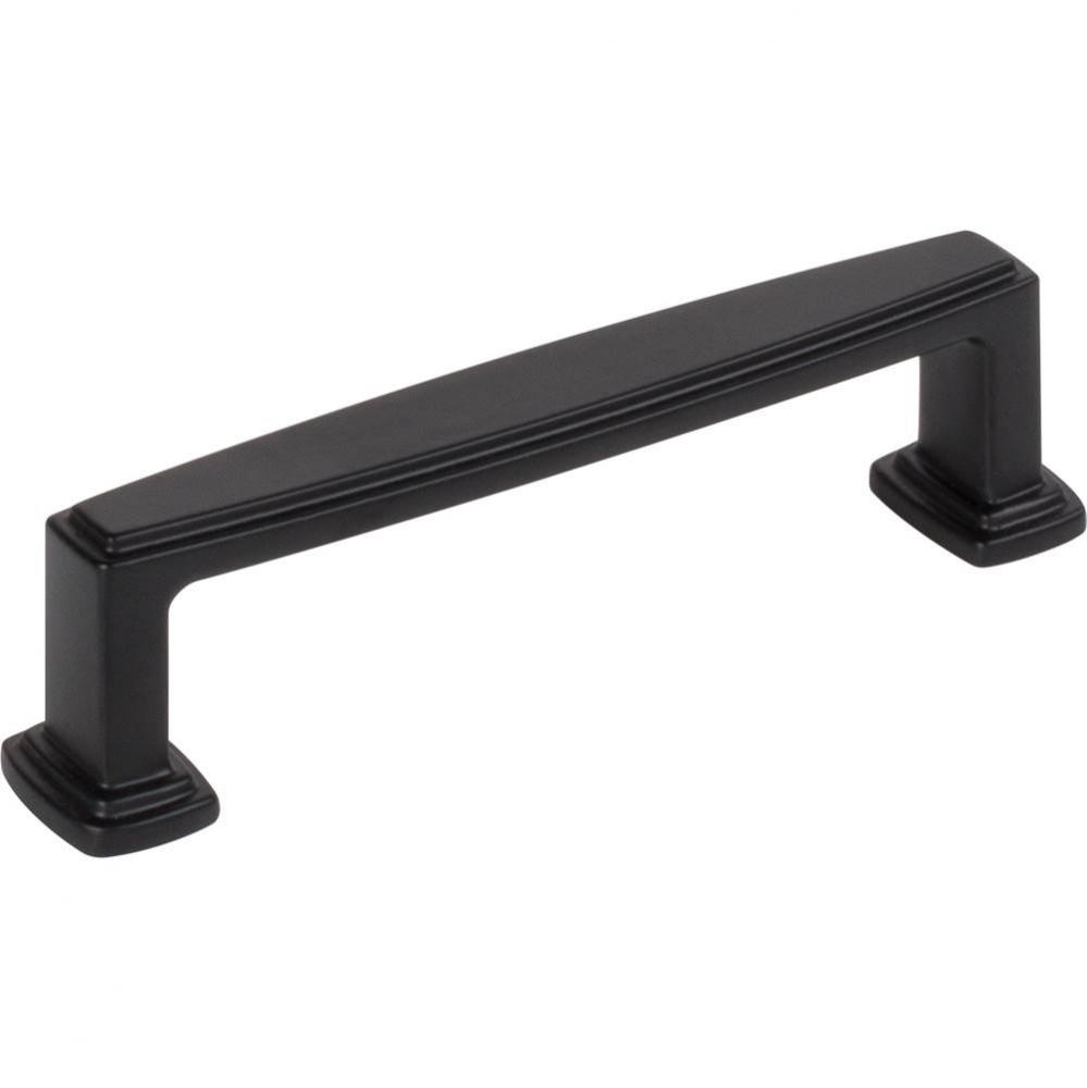 96 mm Center-to-Center Matte Black Richard Cabinet Pull