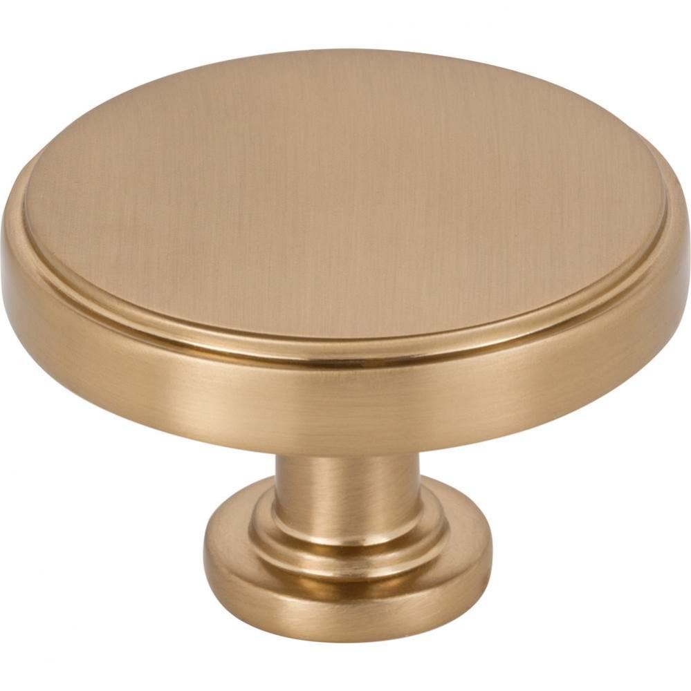 1-3/4'' Diameter Satin Bronze Richard Cabinet Knob