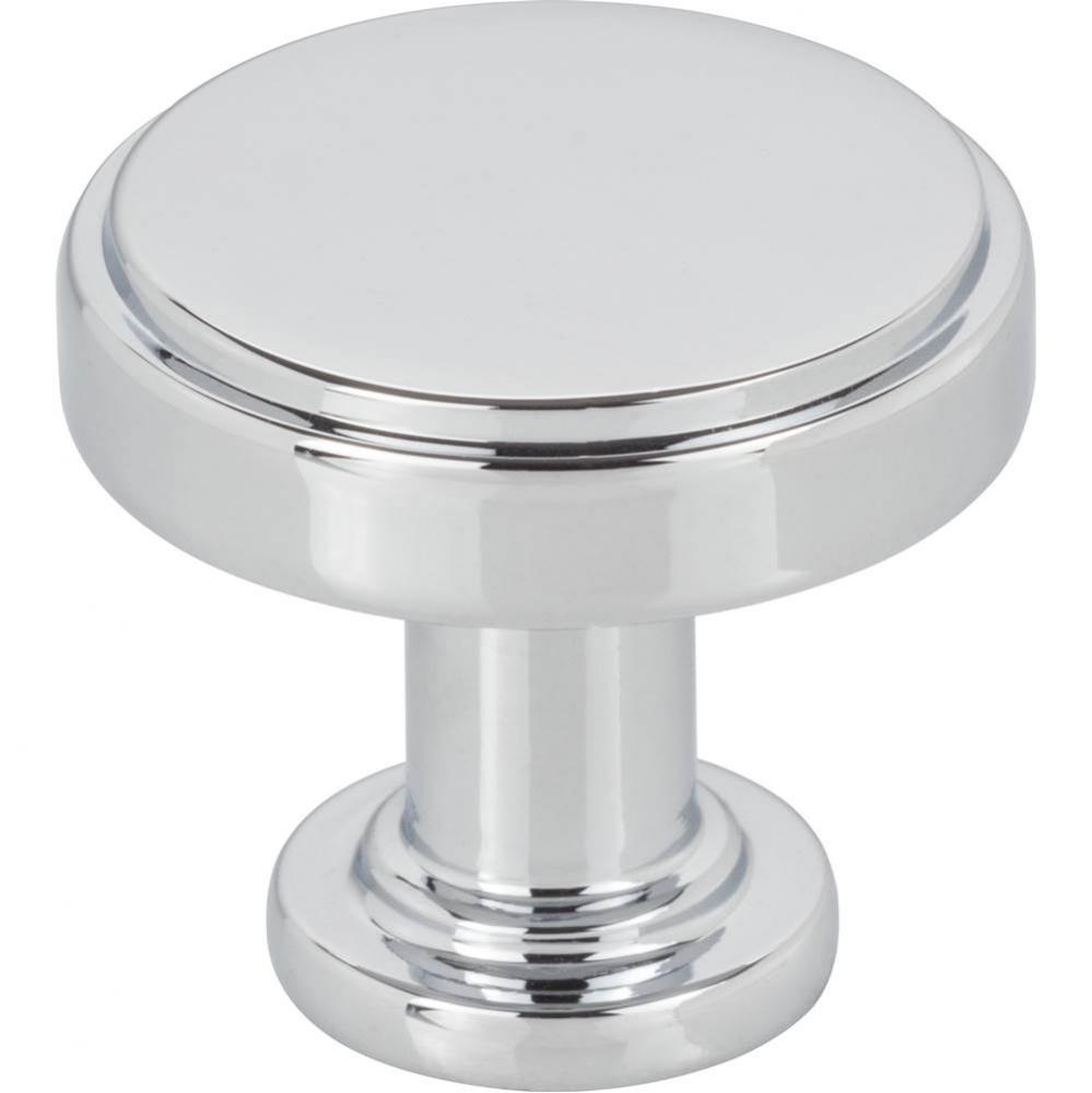 1-1/4'' Diameter Polished Chrome Richard Cabinet Knob