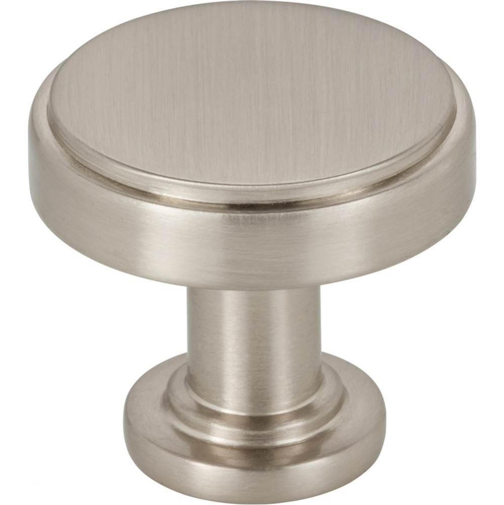 1-1/4'' Diameter Satin Nickel Richard Cabinet Knob