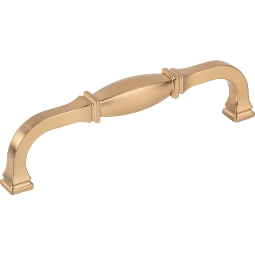 128 mm Center-to-Center Satin Bronze Audrey Cabinet Pull