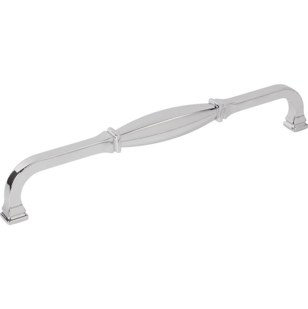 12'' Center-to-Center Polished Chrome Audrey Appliance Handle