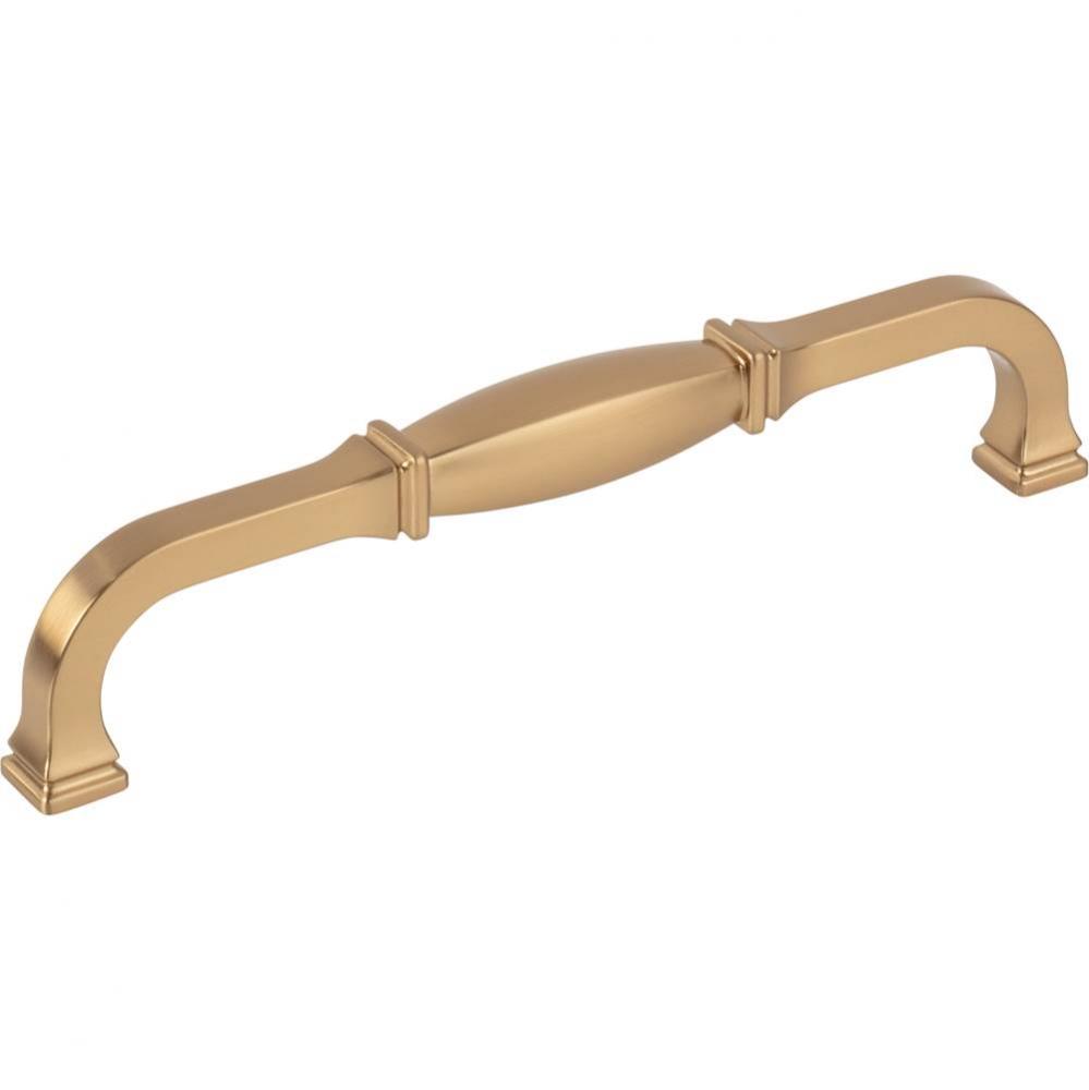 160 mm Center-to-Center Satin Bronze Audrey Cabinet Pull