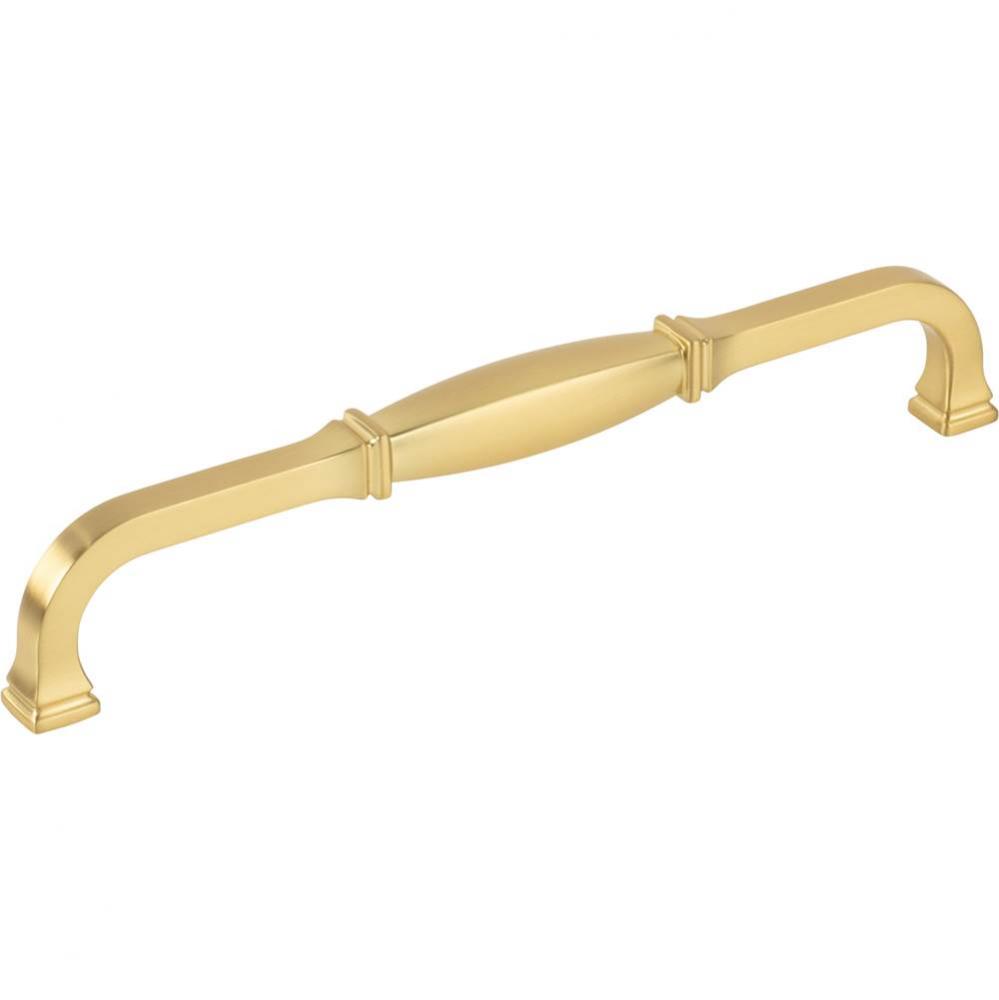 192 mm Center-to-Center Brushed Gold Audrey Cabinet Pull