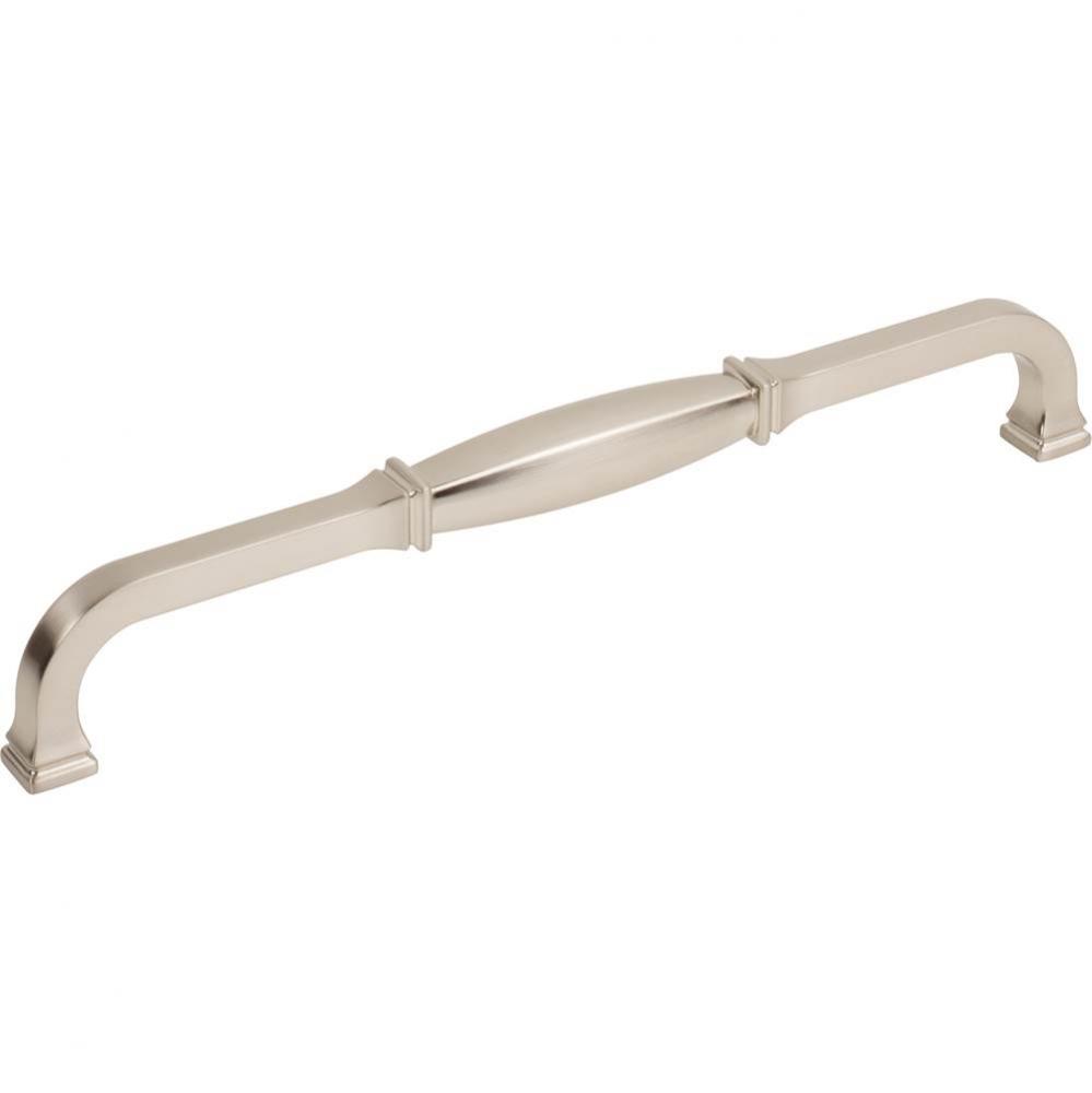 224 mm Center-to-Center Satin Nickel Audrey Cabinet Pull