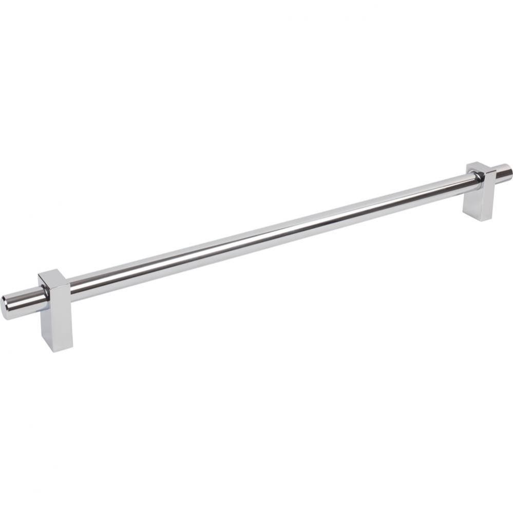 18'' Center-to-Center Polished Chrome Larkin Appliance Pull