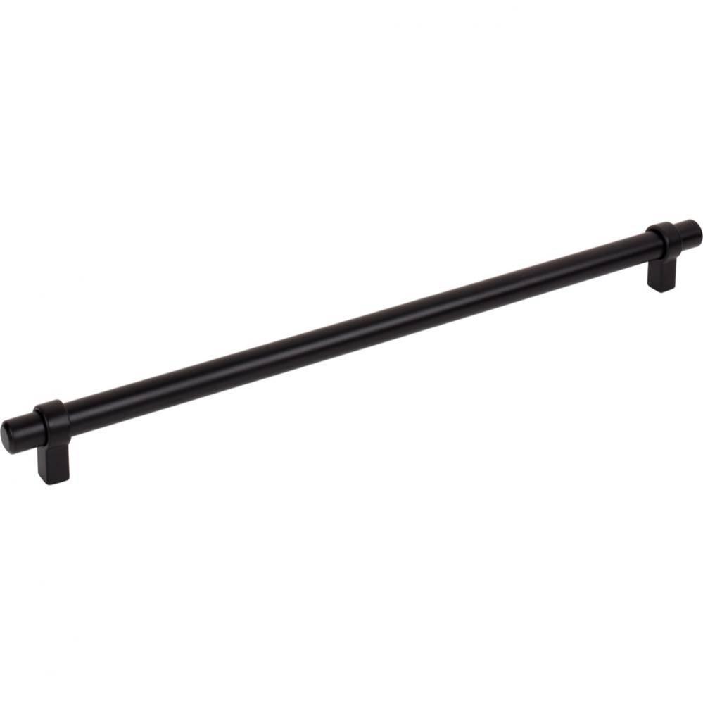 319 mm Center-to-Center Matte Black Key Grande Cabinet Bar Pull