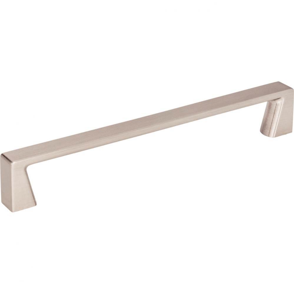 160 mm Center-to-Center Satin Nickel Square Boswell Cabinet Pull