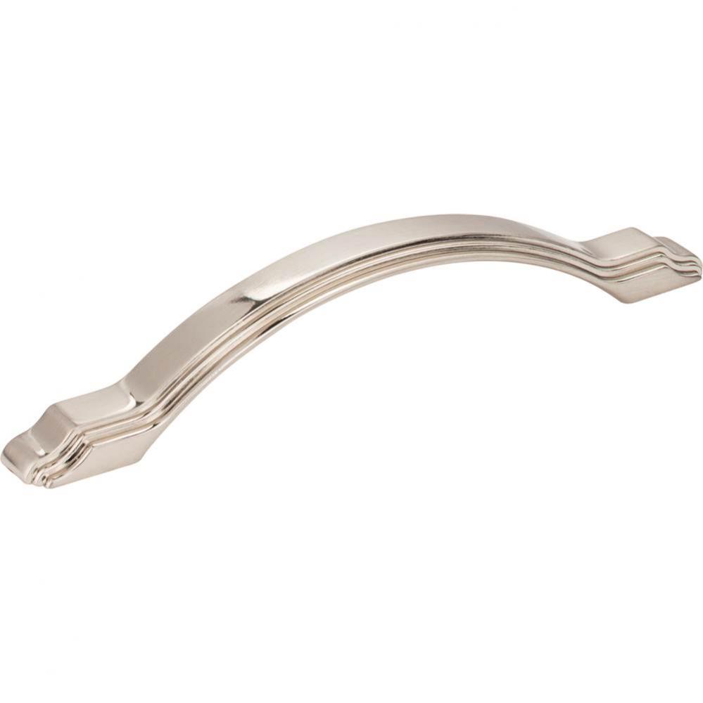 128 mm Center-to-Center Satin Nickel Maybeck Cabinet Pull