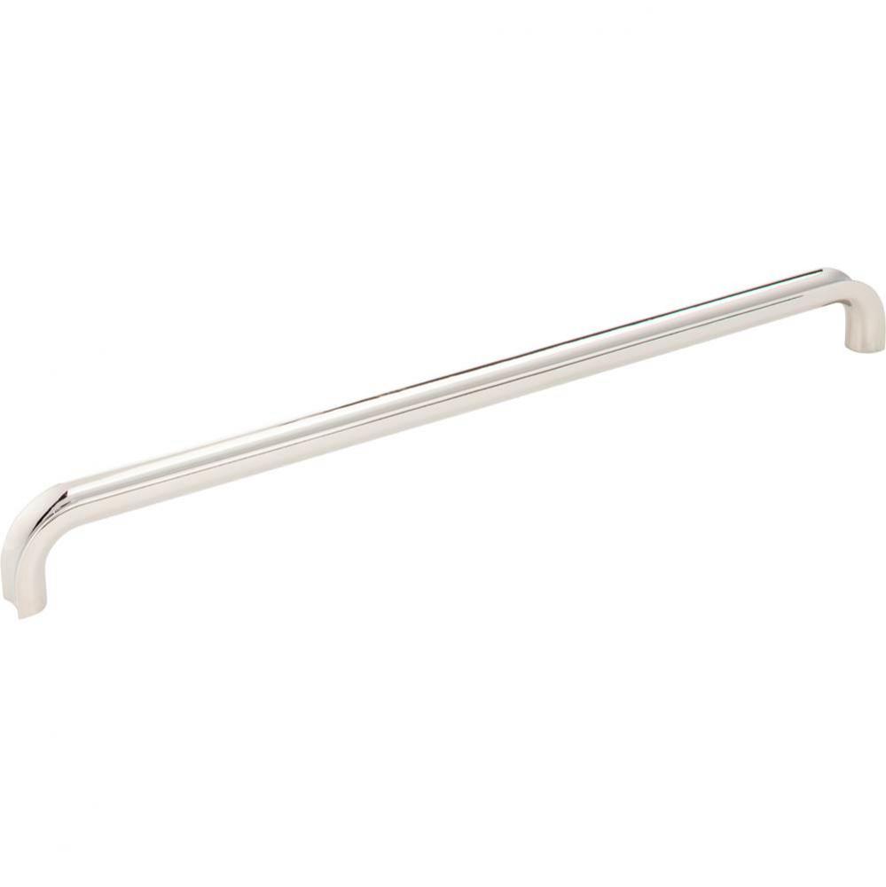 305 mm Center-to-Center Polished Nickel Rae Cabinet Pull