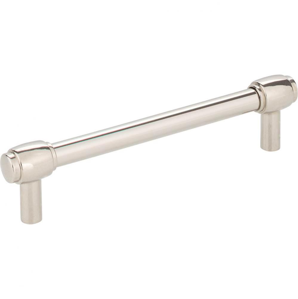 128 mm Center-to-Center Polished Nickel Hayworth Cabinet Bar Pull