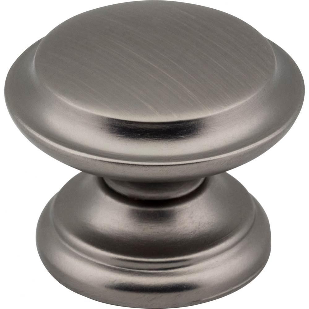 1-3/8'' Diameter Brushed Pewter Cordova Cabinet Knob