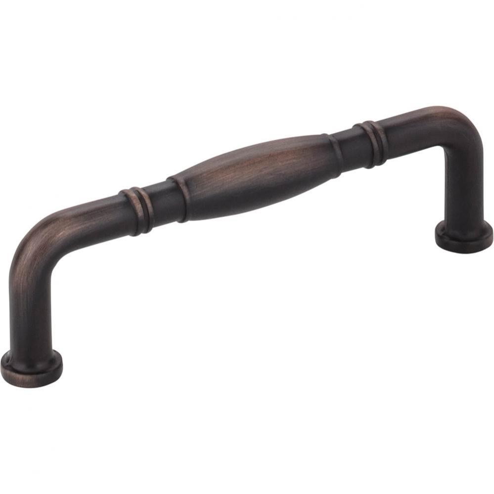 96 mm Center-to-Center Brushed Oil Rubbed Bronze Durham Cabinet Pull