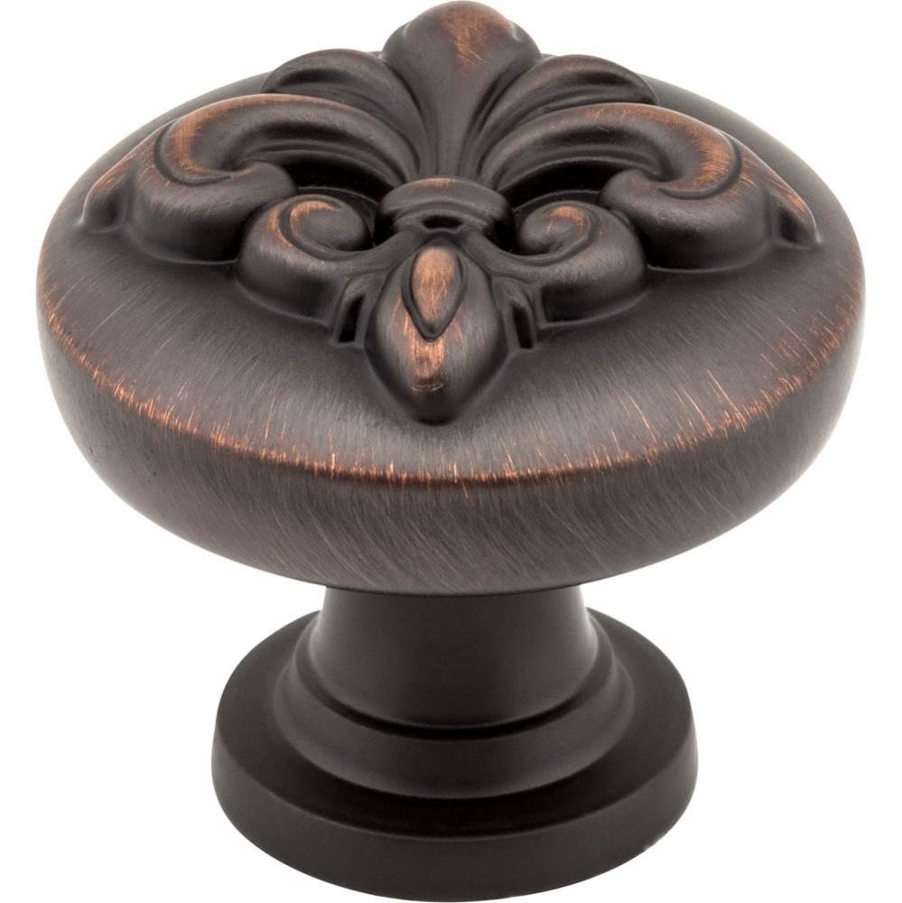 1-3/8'' Diameter Brushed Oil Rubbed Bronze Lafayette Cabinet Knob