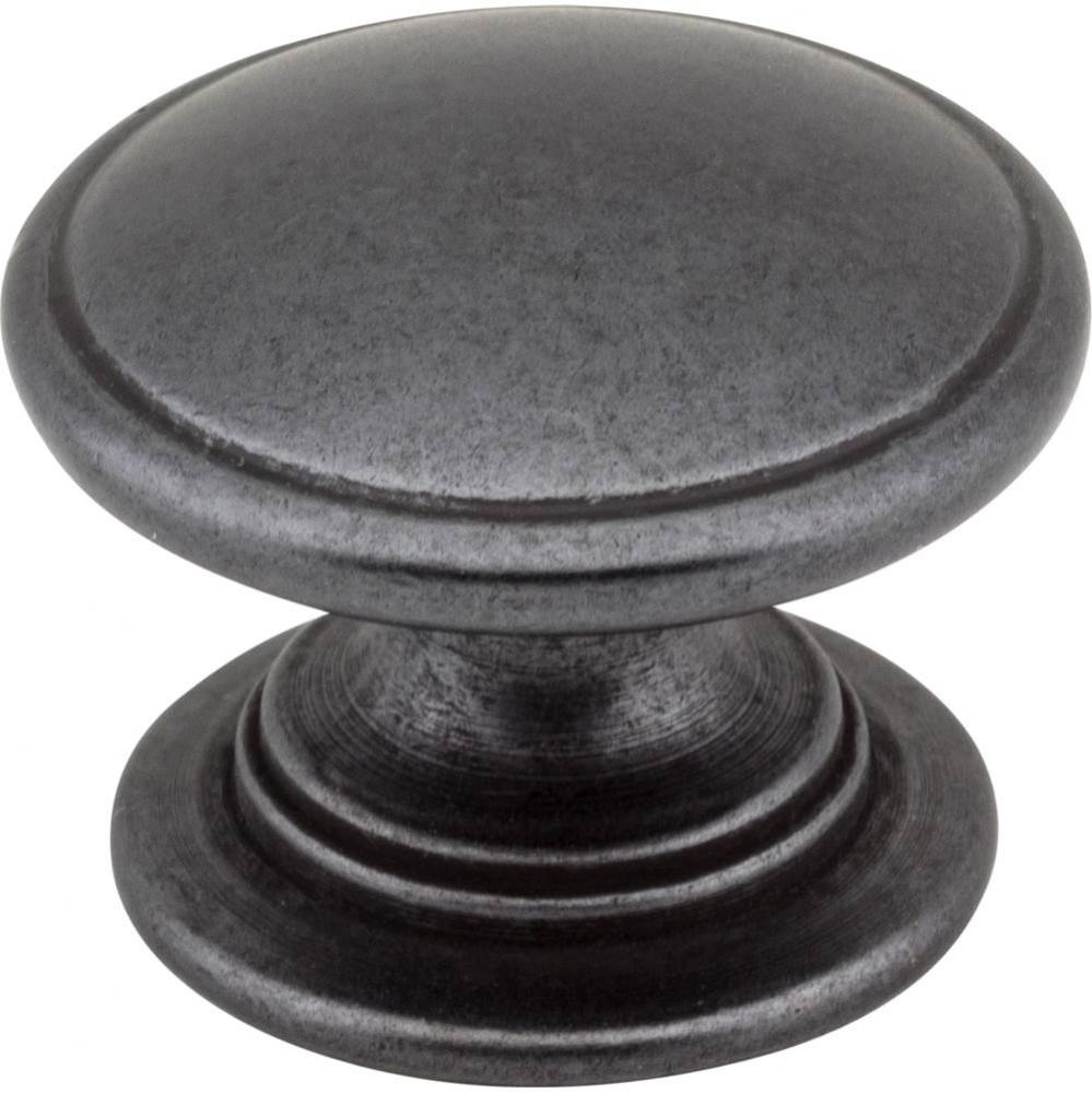 1-1/4'' Diameter Gun Metal Durham Cabinet Knob