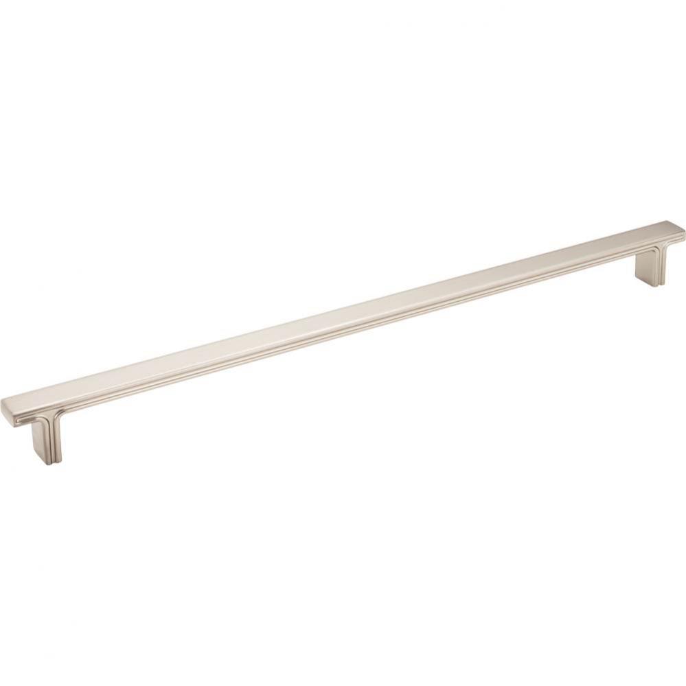 320 mm Center-to-Center Satin Nickel Square Anwick Cabinet Pull