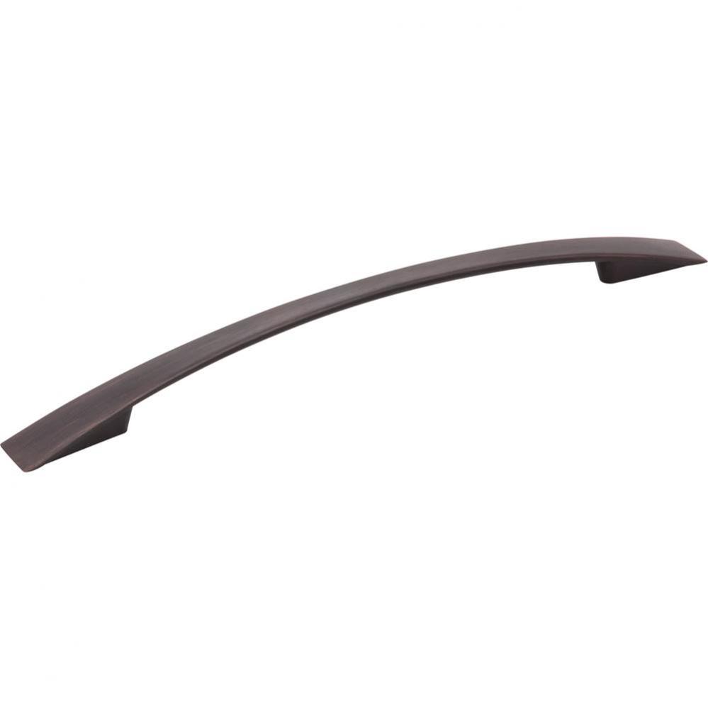 160 mm Center-to-Center Brushed Oil Rubbed Bronze Flared Regan Cabinet Pull