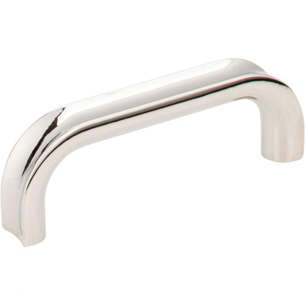 3'' Center-to-Center Polished Nickel Rae Cabinet Pull