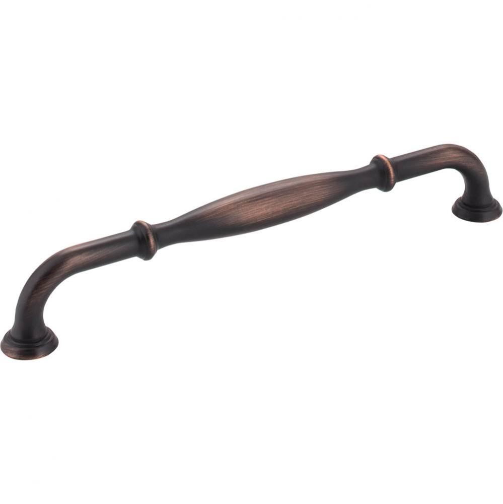 192 mm Center-to-Center Brushed Oil Rubbed Bronze Tiffany Cabinet Pull