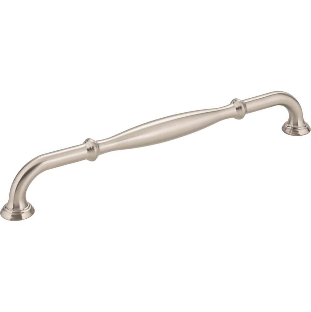 224 mm Center-to-Center Satin Nickel Tiffany Cabinet Pull