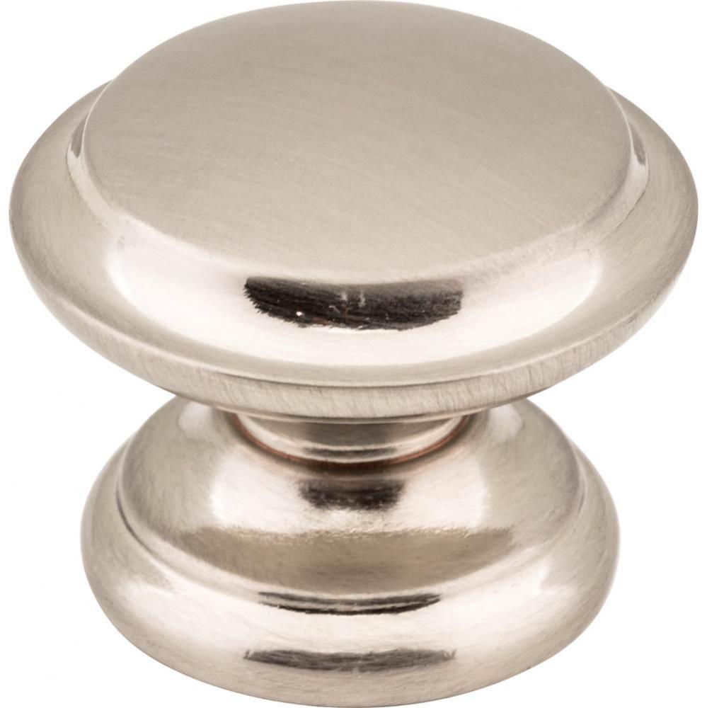 1-3/8'' Diameter Satin Nickel Cordova Cabinet Knob