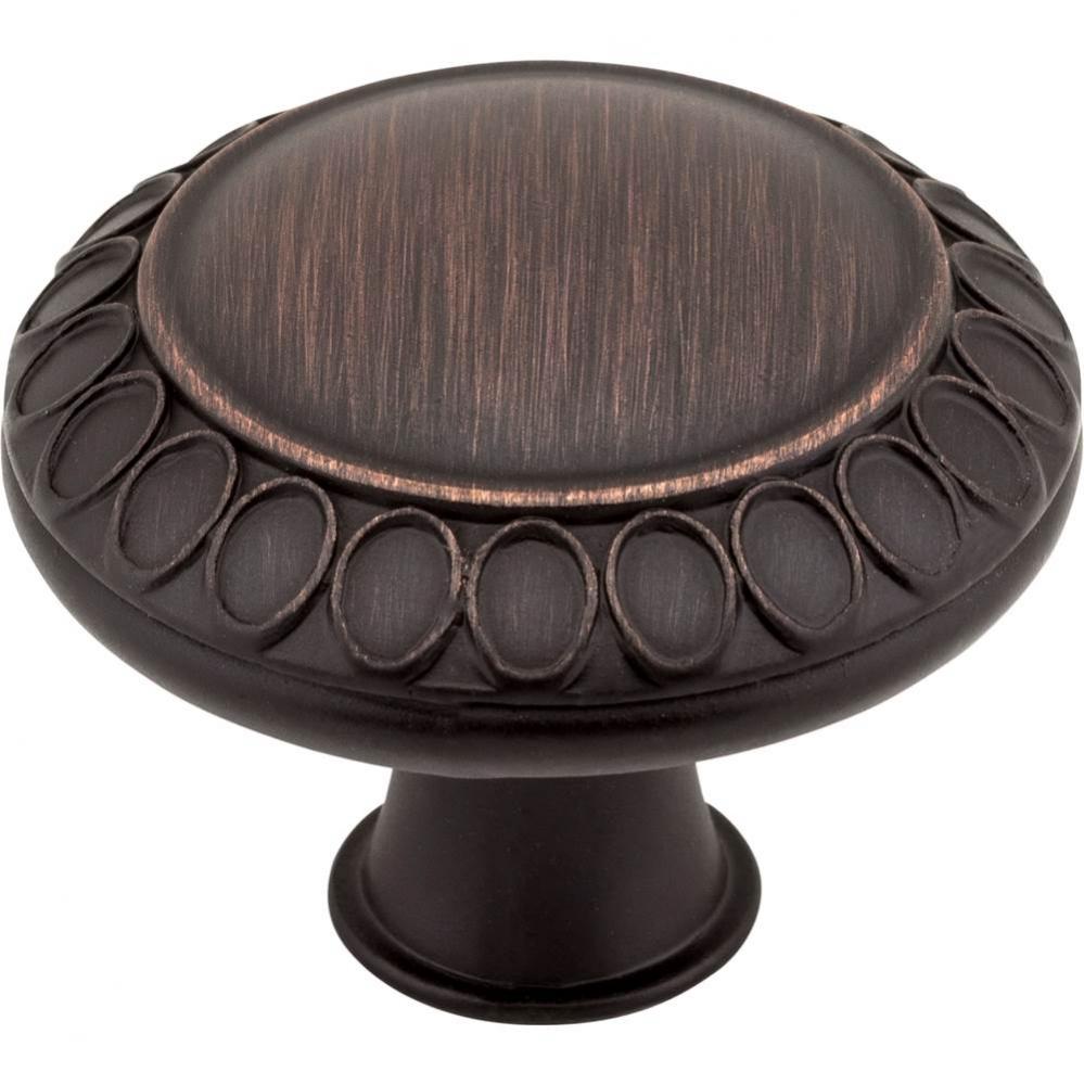 1-3/8'' Overall Length  Brushed Oil Rubbed Bronze Symphony Cabinet Knob