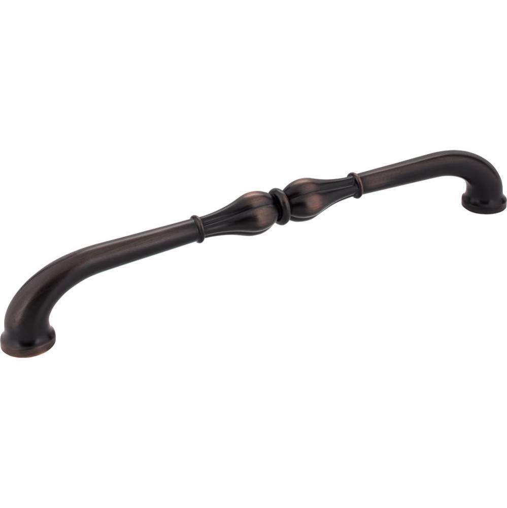 12'' Center-to-Center Brushed Oil Rubbed Bronze Bella Appliance Handle