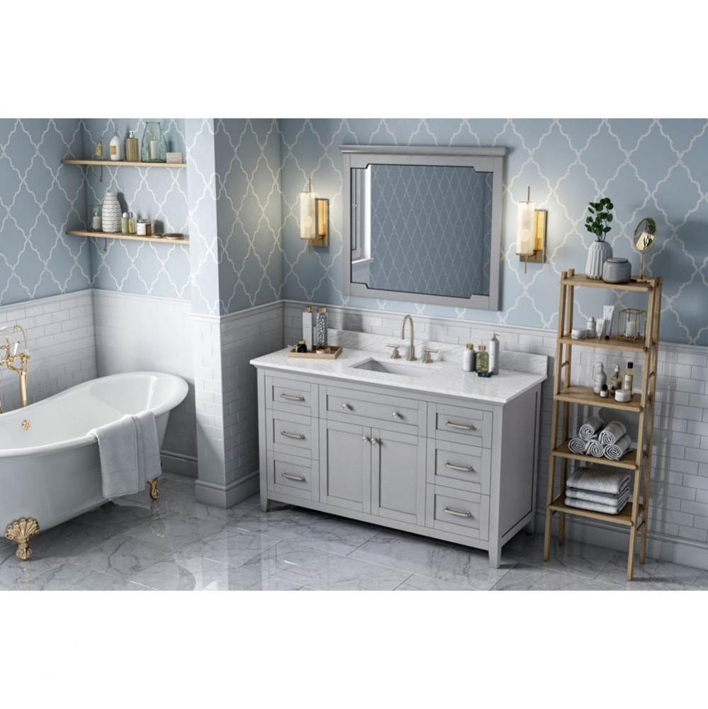 60'' Grey Chatham Vanity