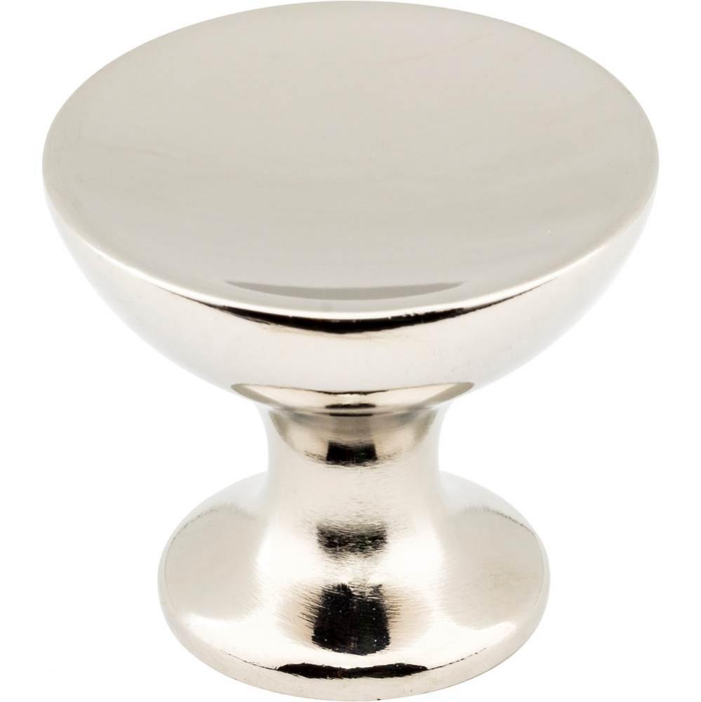 1-3/8'' Diameter Polished Nickel Rae Cabinet Knob