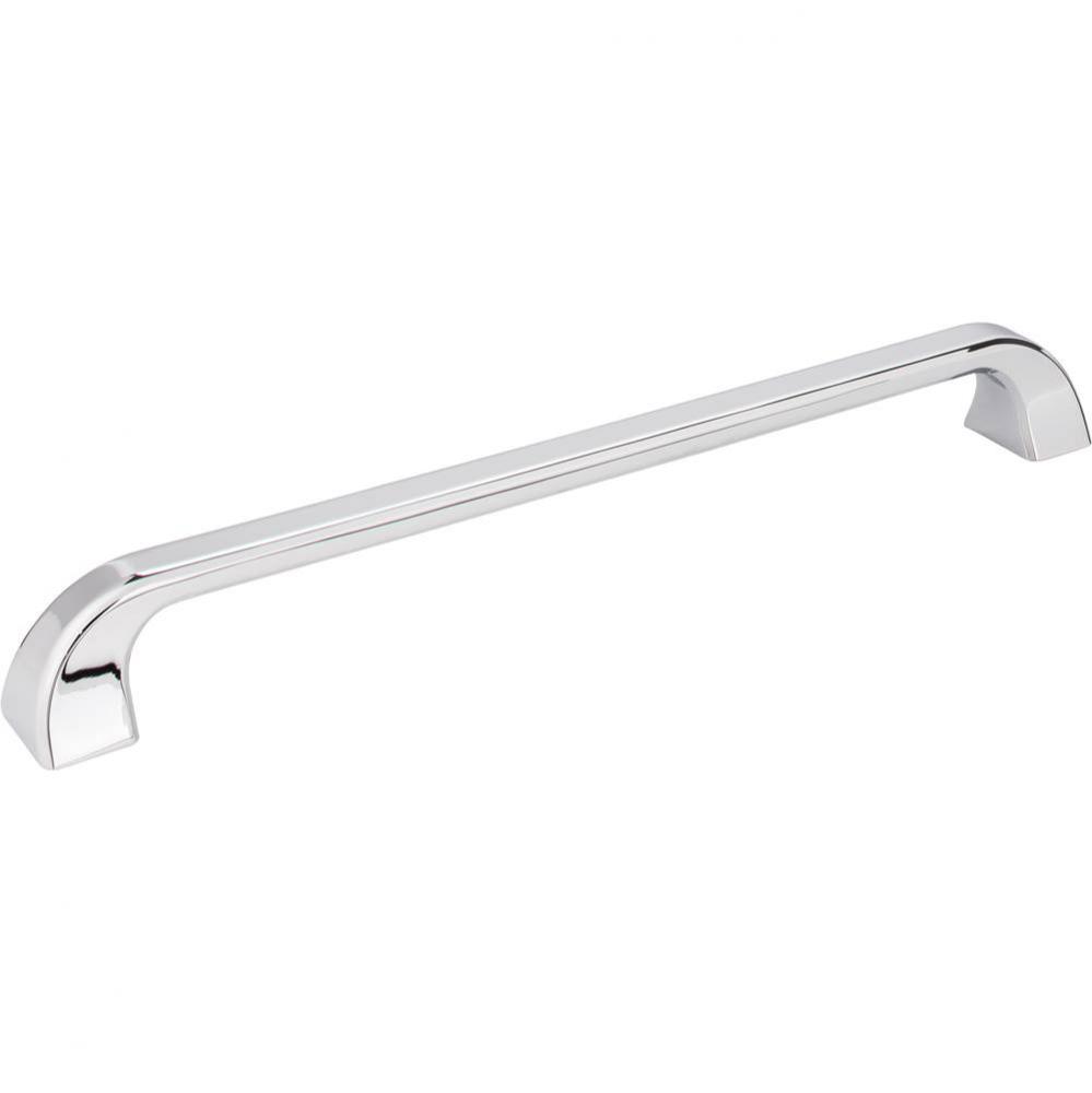 12'' Center-to-Center Polished Chrome Square Marlo Appliance Handle