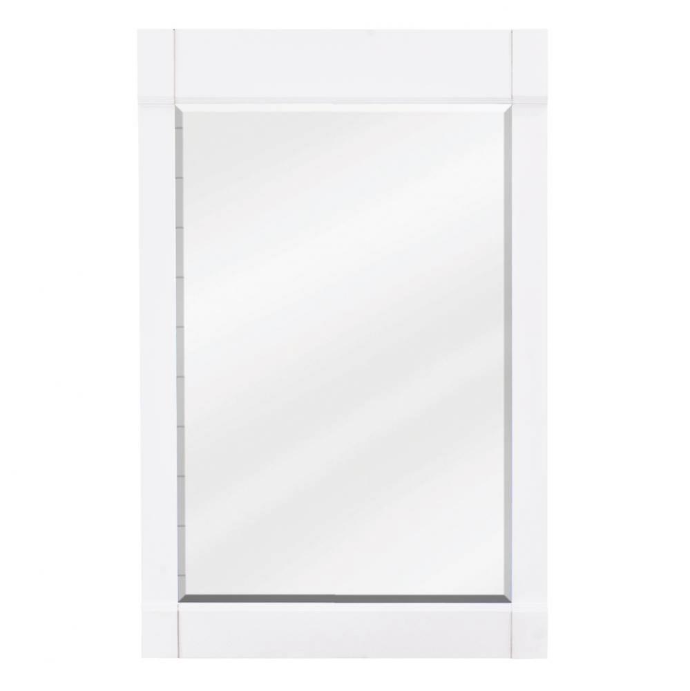 22'' W x 1-1/4'' D x 34'' H White Astoria mirror