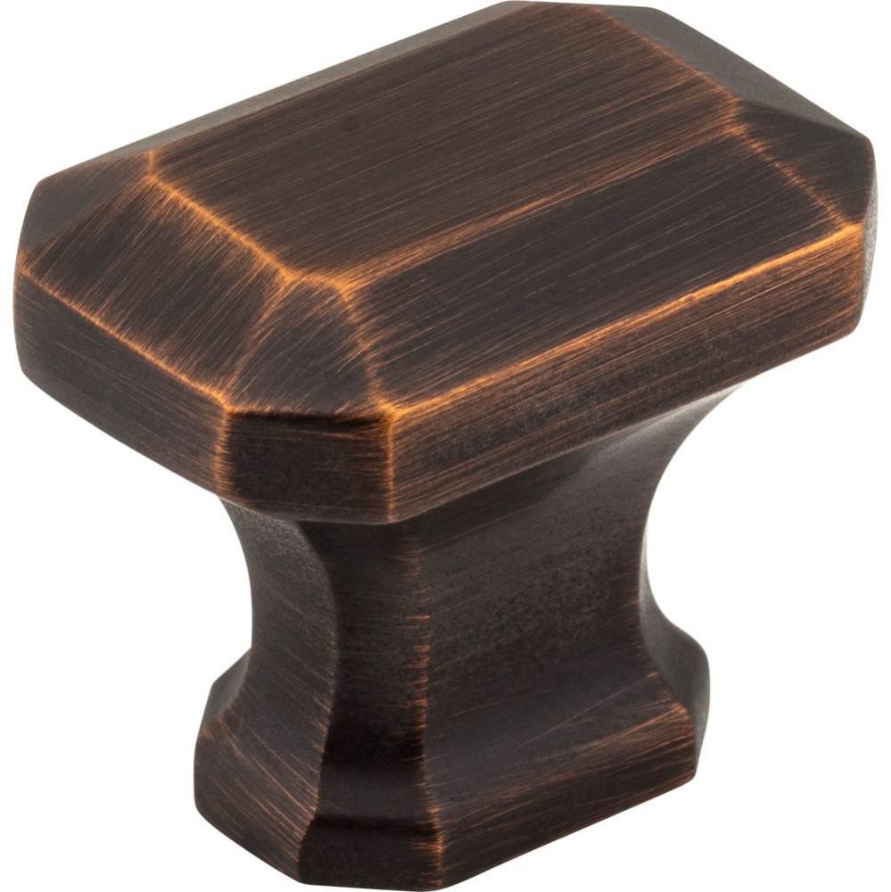 1-1/4'' Overall Length Brushed Oil Rubbed Bronze Emerald Ella Cabinet Knob