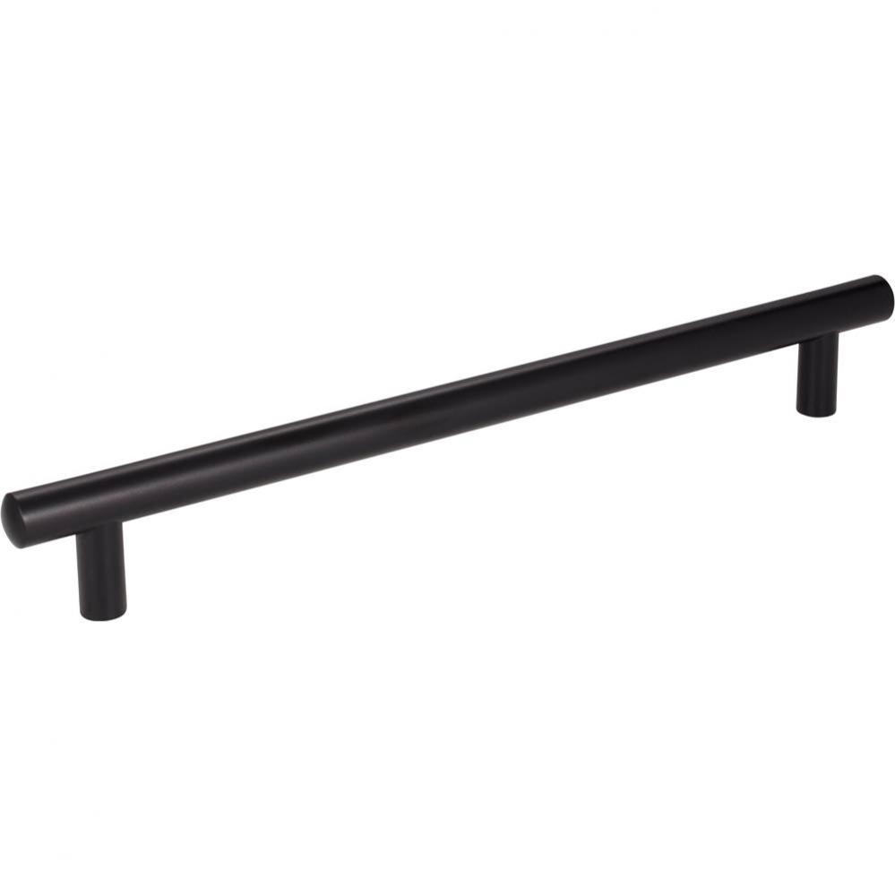 224 mm Center-to-Center Matte Black Key West Cabinet Bar Pull