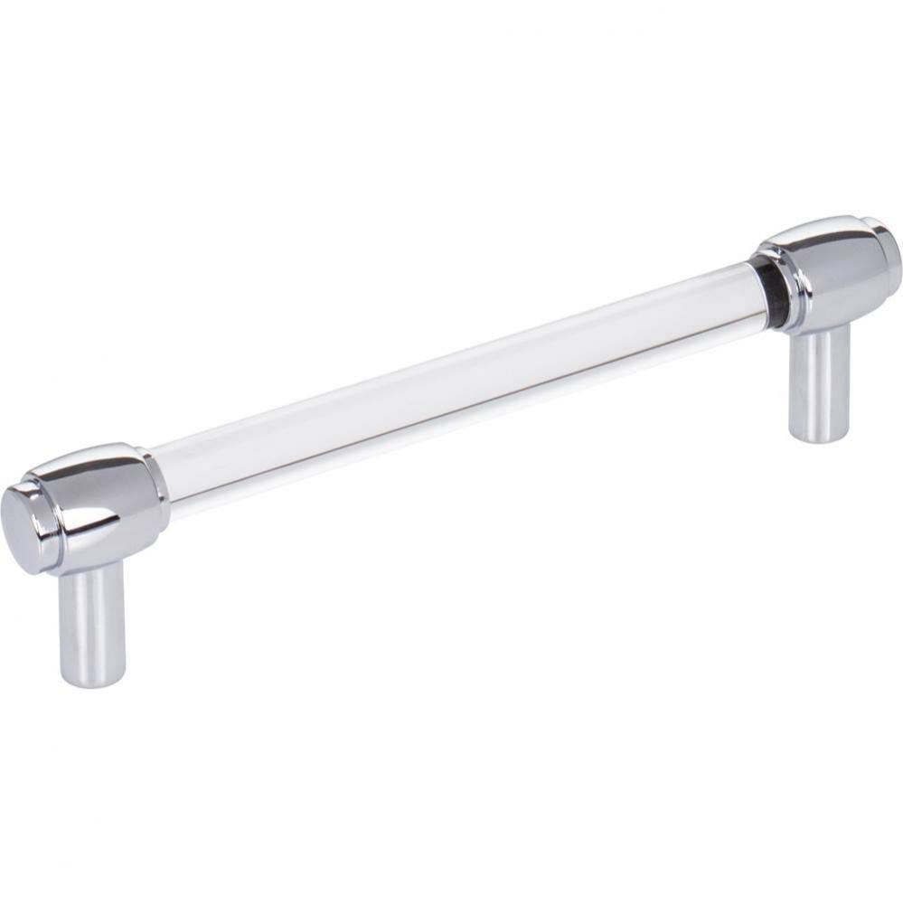 128 mm Center-to-Center Polished Chrome Carmen Cabinet Bar Pull