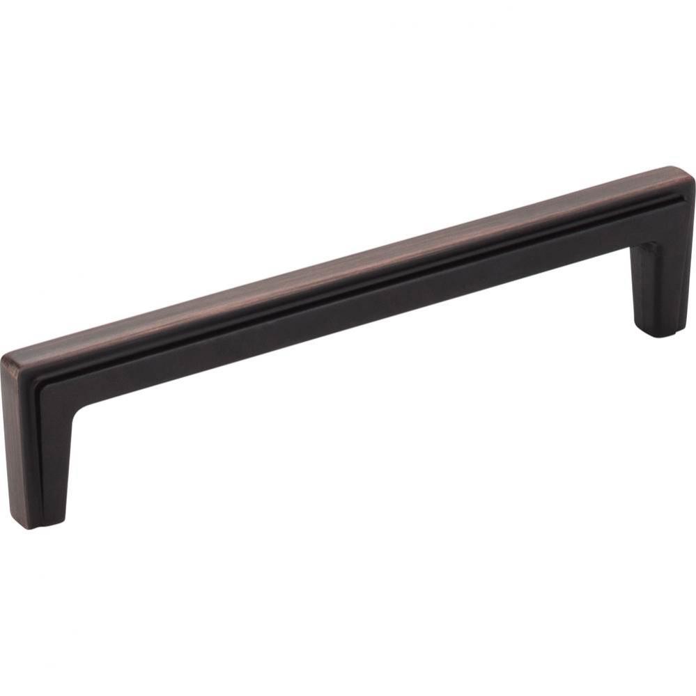 128 mm Center-to-Center Brushed Oil Rubbed Bronze Lexa Cabinet Pull