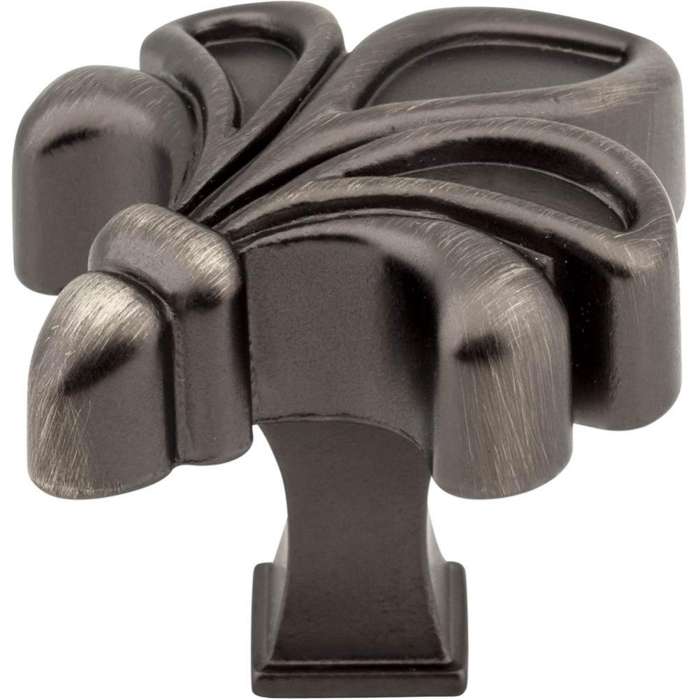 1-3/4'' Overall Length  Brushed Pewter Evangeline Cabinet Knob