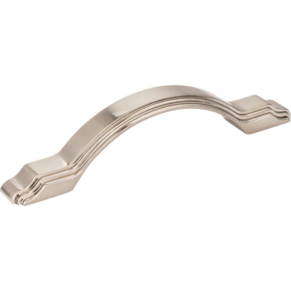 96 mm Center-to-Center Satin Nickel Maybeck Cabinet Pull