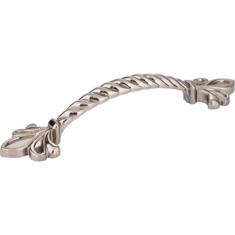 96 mm Center-to-Center Satin Nickel Evangeline Cabinet Pull