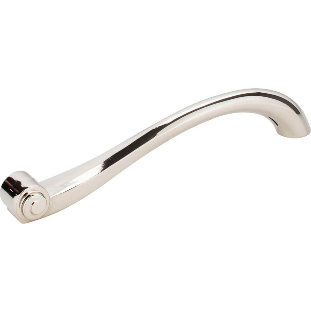 160 mm Center-to-Center Polished Nickel Duval Vertical Cabinet Pull